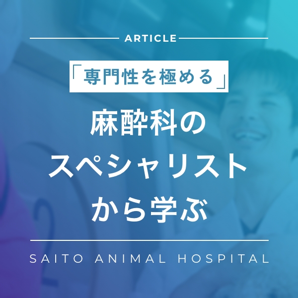 専門性を極める ― 麻酔科のスペシャリストから学ぶ教育プログラム